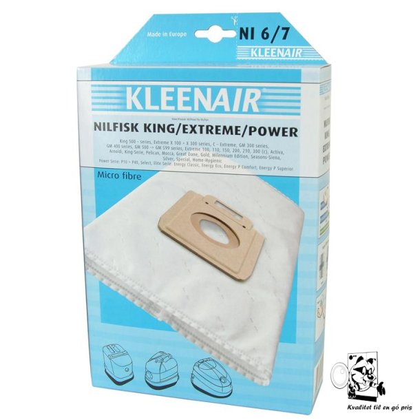 KLEENAIR - Passer for Nilfisk - Extreme - King - Power - Select